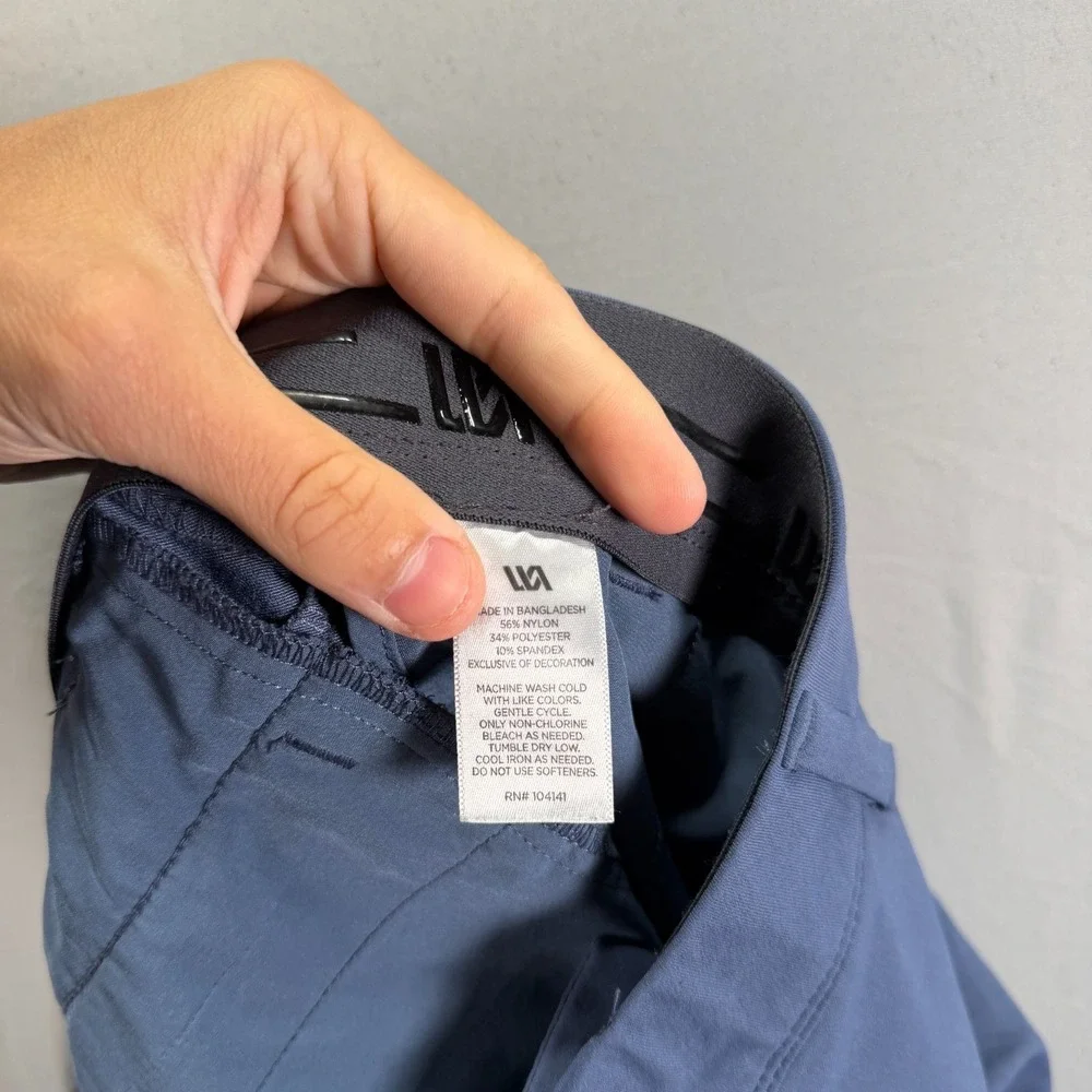 VRST Limitless Jogger Pants Mens 38x28 Royal Blue Stretch Performance Active
